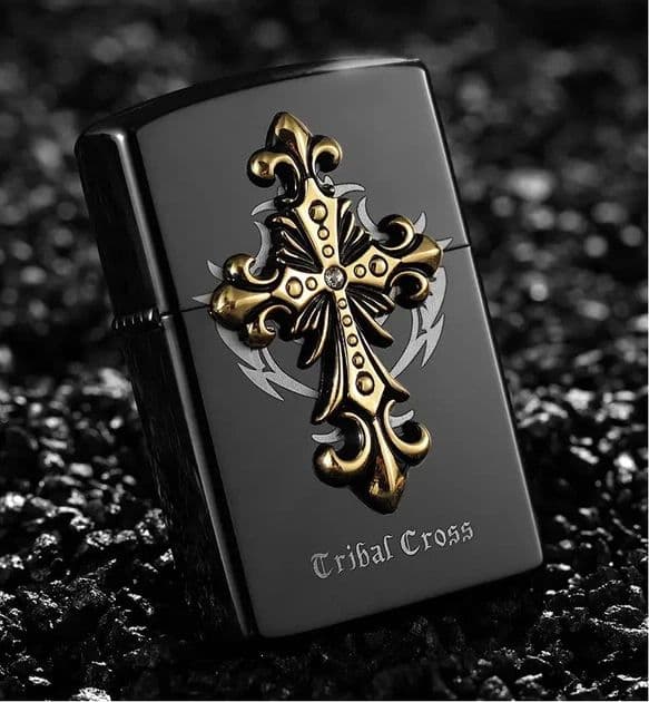 Tribal Cross Glossy